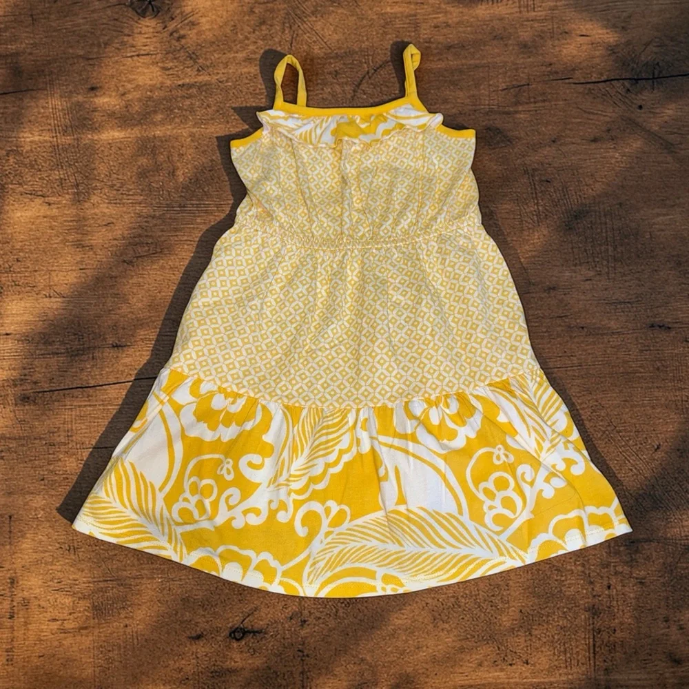 Yellow Floral Print Girls' Sundress Gymboree (7)